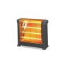 دفاية كهرباء كوميتال، 4 شمعات، اسود - KS2760