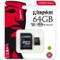 Huawei Y9 2019 Dual Sim, 64GB, 4G LTE - Red With Kingston Micro SD Card 64GB