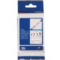 Brother Heat Shrink Tube Tape Cassette, 17.7 mm, black/white - HSE-241