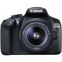 Canon EOS 1300D DSLR Camera, 18 MP, With 18 - 55 mm Lens Kit - Black