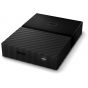 WD My Passport Portable External Hard Drive, 4TB, Black - WDBYFT0040BBK
