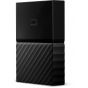 WD My Passport Portable External Hard Drive, 4TB, Black - WDBYFT0040BBK