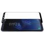 5D Tempered Glass Screen Protector For Samsung Galaxy S8 Plus - Transparent with Black Frame