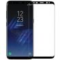 5D Tempered Glass Screen Protector For Samsung Galaxy S8 Plus - Transparent with Black Frame