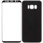 Gelatin Back and Front Screen Protector for Samsung Galaxy S8 - Transparent with Black Frame