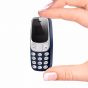 Hope Mini Mobile Phone BM-10, Less Than 512 MB,  Less Than 256 MB Ram, Dual Sim - Blue