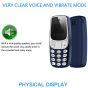 Hope Mini Mobile Phone BM-10, Less Than 512 MB,  Less Than 256 MB Ram, Dual Sim - Blue