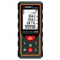 Sndway Laser Distance Measure, 100 Meter, Black/Orange- SW-DM 100