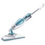 Black & Decker Steam Mop Deluxe Vacuum Cleaner, 1600 Watt, White - FSM1630