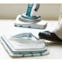 Black & Decker Steam Mop Deluxe Vacuum Cleaner, 1600 Watt, White - FSM1630