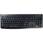 Logitech K120 Wired USB Keyboard, Black - 920-002495