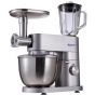 Home Food Processor 1200 Watt, Silver - GM8036