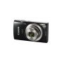 Canon IXUS Digital Camera, 20 MP, Black - IXUS-185