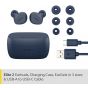 Jabra Elite 2 Wireless Earphones with Microphone, Navy Blue