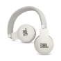 JBL E45BT Wireless On-Ear Headphones, White – 050036332385