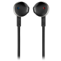 JBL In Ear Wireless Earphones With Microphone, Black- T205BTBK