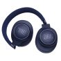 JBL LIVE Over-Ear Wireless Headphones with Microphone, Blue - 500BT