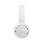 JBL Tune Wireless On Ear headphones, White - 510BT