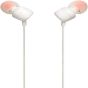 JBL Tune Wired Earphones with Microphone, White - T110