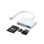 Joyroom 4 In 1 OTG Card Reader, White- S-H142