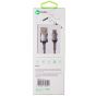 كابل مايكرو USB ويفز، 1.2 متر - رمادي