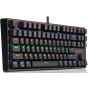 Redragon Wired Mechanical Gaming Keyboard, Black - K576R
