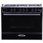 Unionaire 5 Burners i-Steel Gas Cooker, Stainless Steel, 90 cm - C6090SSGC