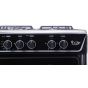 Unionaire 5 Burners i-Steel Gas Cooker, Stainless Steel, 90 cm - C6090SSGC