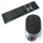 2B Business Wireless Keyboard and Mouse, Gray And Black - KB306
