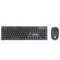 Manhattan Wireless Keyboard and Mouse Set, Black – 178990