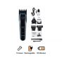 Kemei 5 in 1 Full Care Grooming Kit, Black and Blue - KM-690
