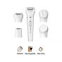 Kemei 5 In 1 Wet & Dry Epilator for Women, White - KM-2199