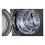 LG WashTower Front Load Automatic Wash with Dryer, 21Kg, Inverter Motor, Black - FWT2116BS