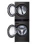 LG WashTower Front Load Automatic Wash with Dryer, 21Kg, Inverter Motor, Black - FWT2116BS