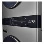 LG WashTower Front Load Automatic Washing Machine with Dryer, 21 KG, Silver- FWT2116SS