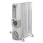 Delonghi Oil Heater, 12 Fins, 3000 Watt, White - KH771230V