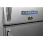 Kiriazi Solitare Turbo Digital Refrigerator, No Frost, 335 Liter, Silver - E335LN