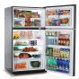 Kiriazi No-Frost Refrigerator, 690 Liters, Black- KH690