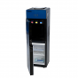 Kumtel Hot, Normal, and Cold Water Dispenser with Refrigerator, 3 Taps - Blue