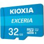بطاقة ذاكرة مايكرو SD كيوكسيا اكسيريا، 32 جيجا، ازرق - LMEX1L032GG2