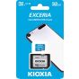 Kioxia Exceria Micro SD Memory Card, 32GB, Blue - LMEX1L032GG2