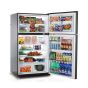 Kiriazi Premiere Metallic Freestanding Refrigerator 2 Doors, 540 Liter - KH540LN