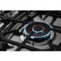 Kiriazi Gas Cooker, 5 Burners, Silver- 90FC9 N SMART