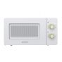 Daewoo Countertop Microwave, 20 Liter, White / Green - KOR - 5A17
