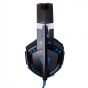 Kotion Wired Over-Ear Gaming Headphones with Microphone, Black Blue - G2000