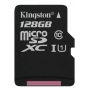 Kingston Canvas Select Class 10 MicroSDXC Memory Card, 128GB - SDCS/C10