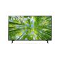 LG 43 Inch 4K UHD Smart LED TV with Built-in Receiver - 43UQ80006LD