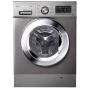 LG Front Loading Washing Machine With Dryer, 8Kg, Silver - FH4G6TDGG6
