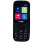 Lava E10 Dual Sim, 2G - Black