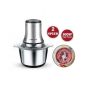 Sokany Mini Wonder Chopper, 800 Watt, 3Litres, Black and Silver- LB7005A, with Gift Bag